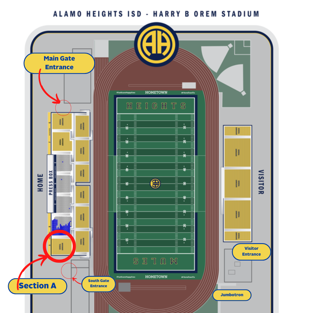 Stadium map